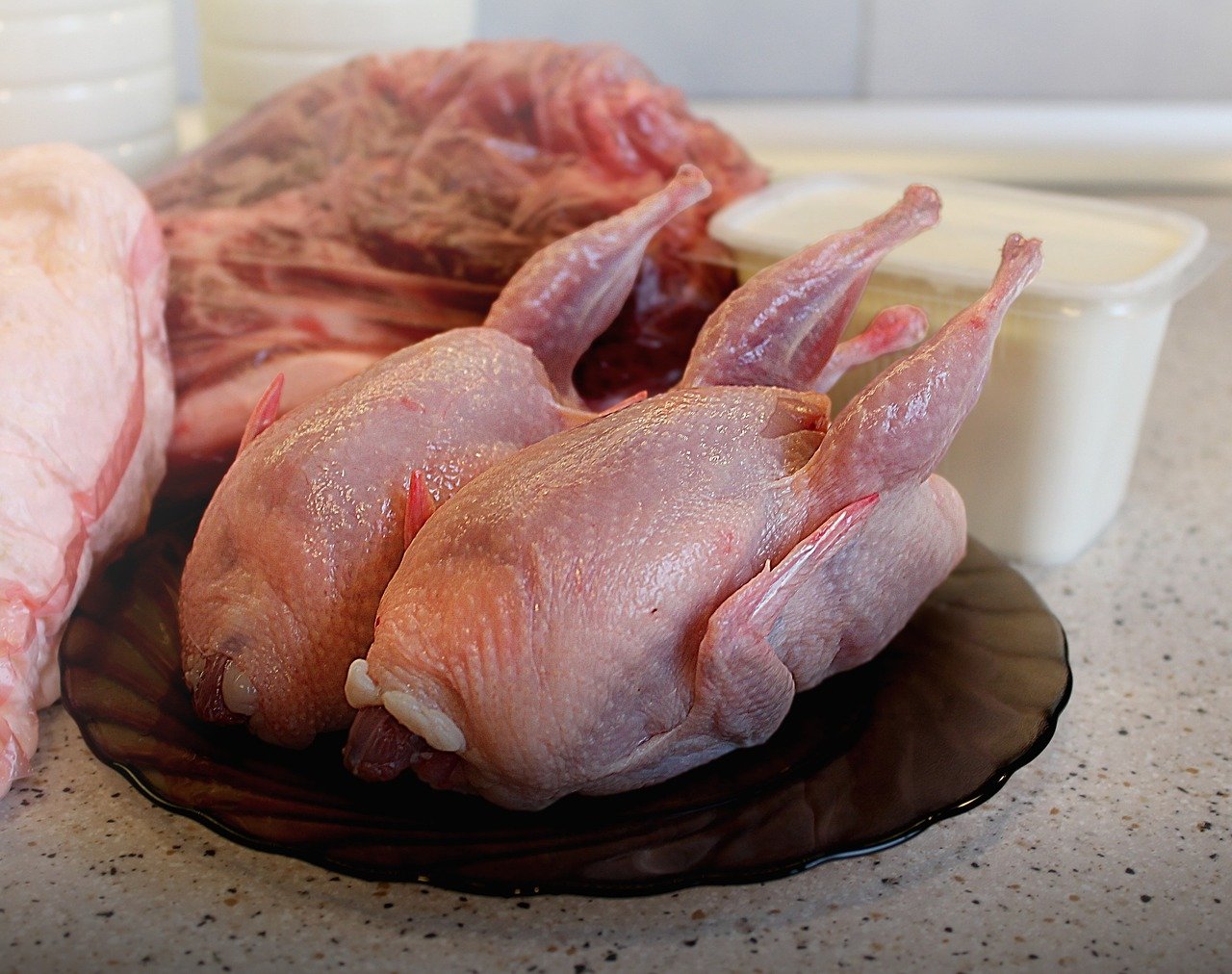 Carne de Codorniz trebol de alta calidad